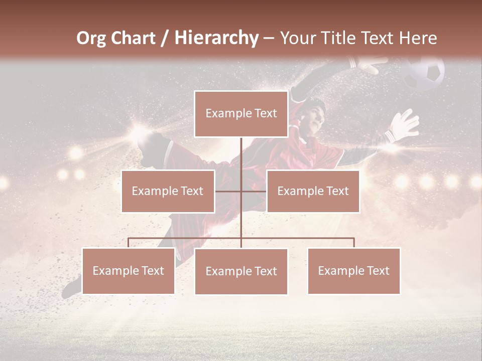 Soccer Sports Keeper PowerPoint Template