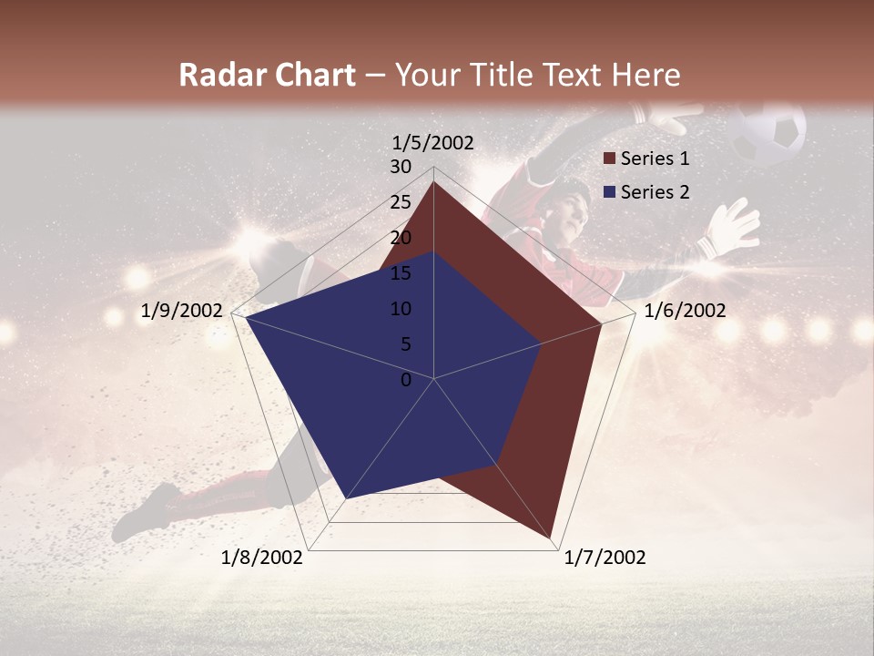 Soccer Sports Keeper PowerPoint Template