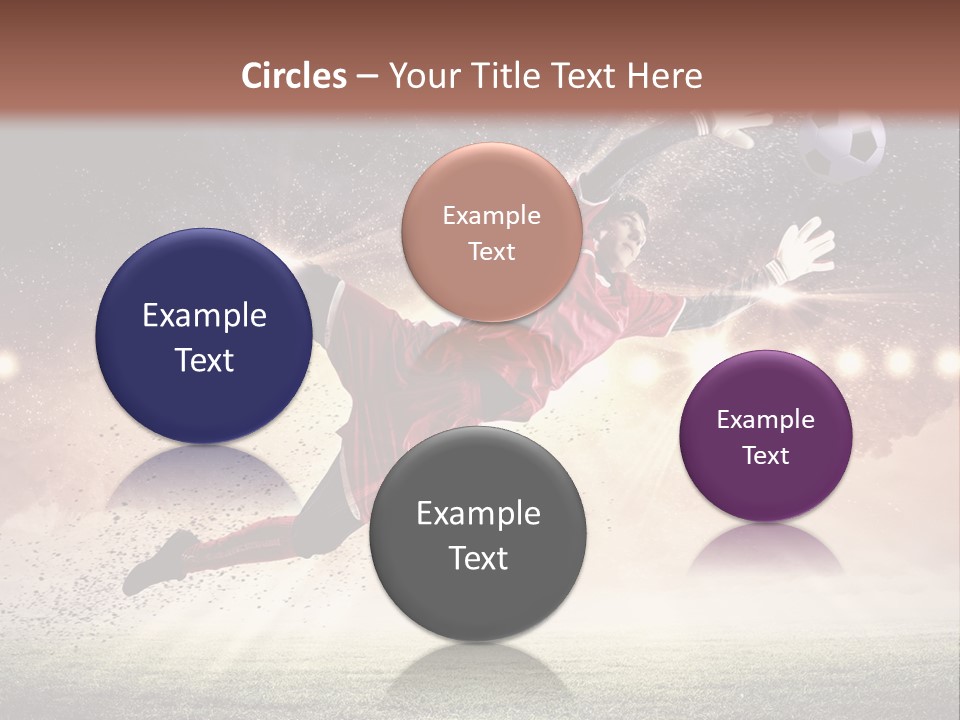 Soccer Sports Keeper PowerPoint Template