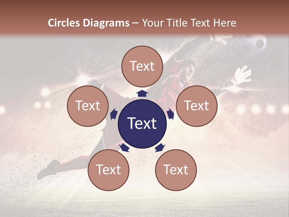 Soccer Sports Keeper PowerPoint Template