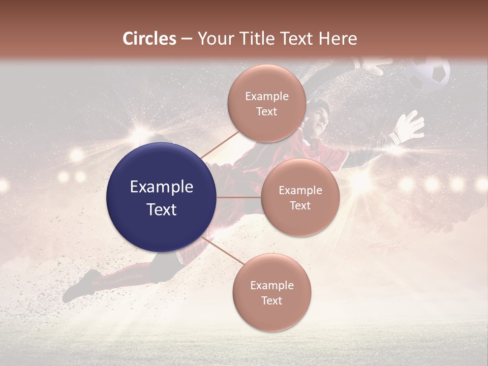 Soccer Sports Keeper PowerPoint Template