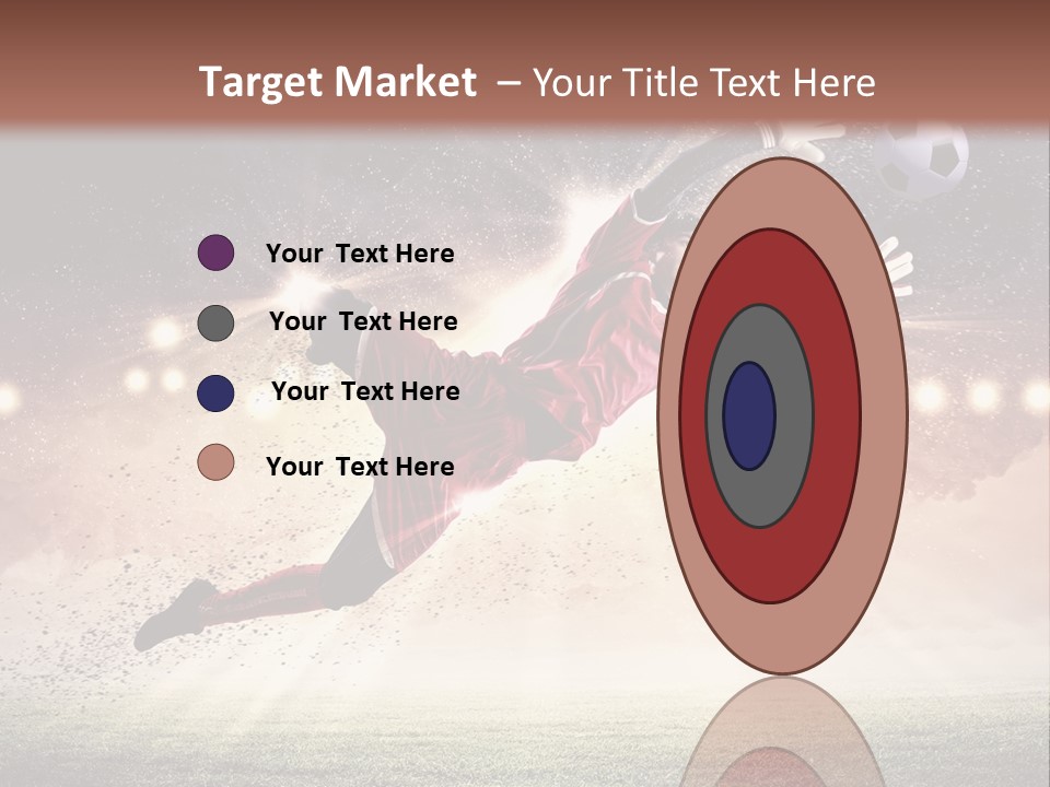 Soccer Sports Keeper PowerPoint Template