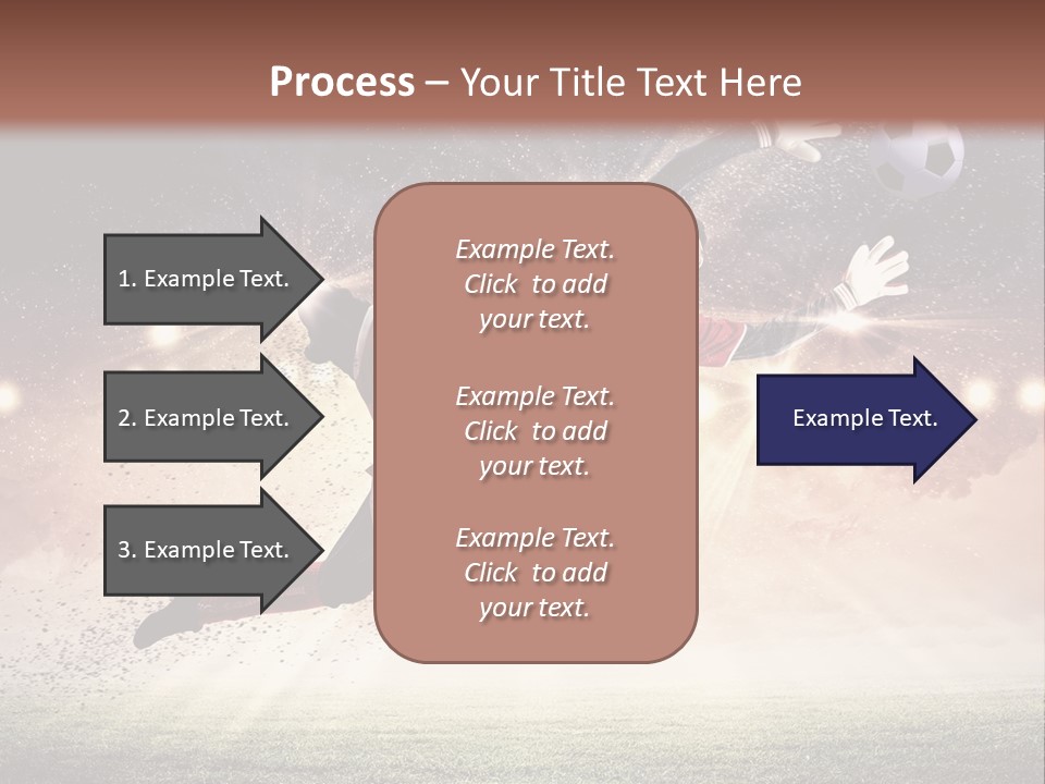 Soccer Sports Keeper PowerPoint Template