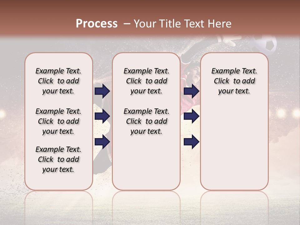 Soccer Sports Keeper PowerPoint Template