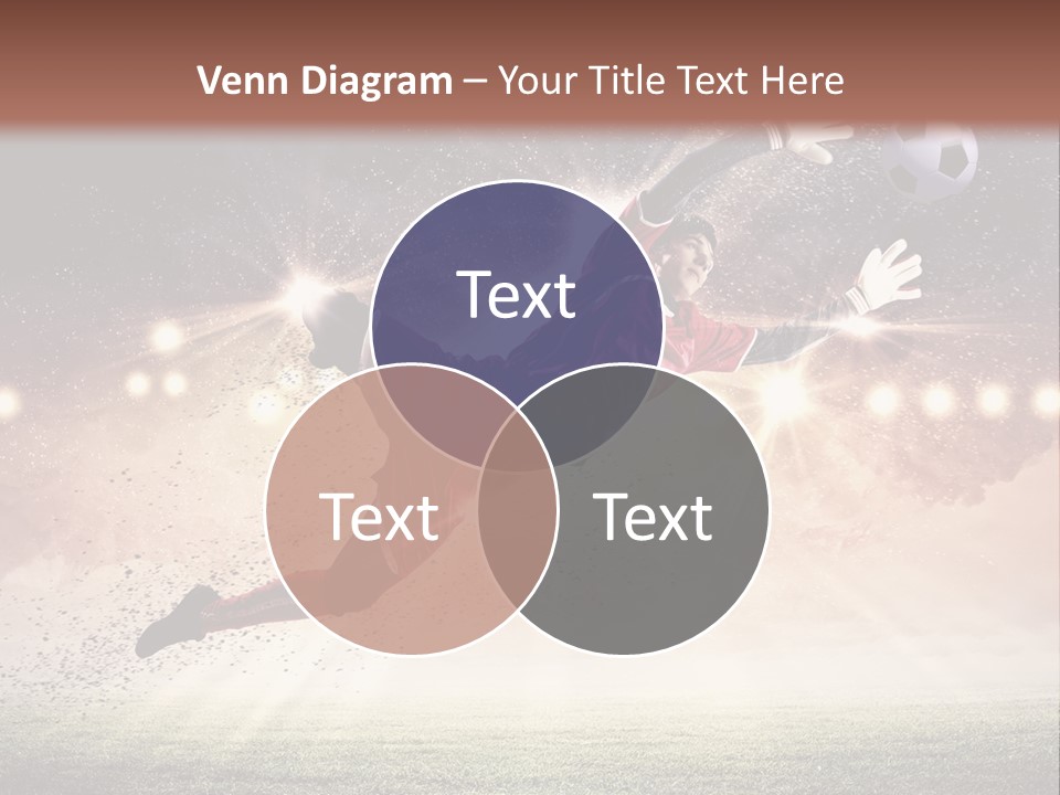Soccer Sports Keeper PowerPoint Template