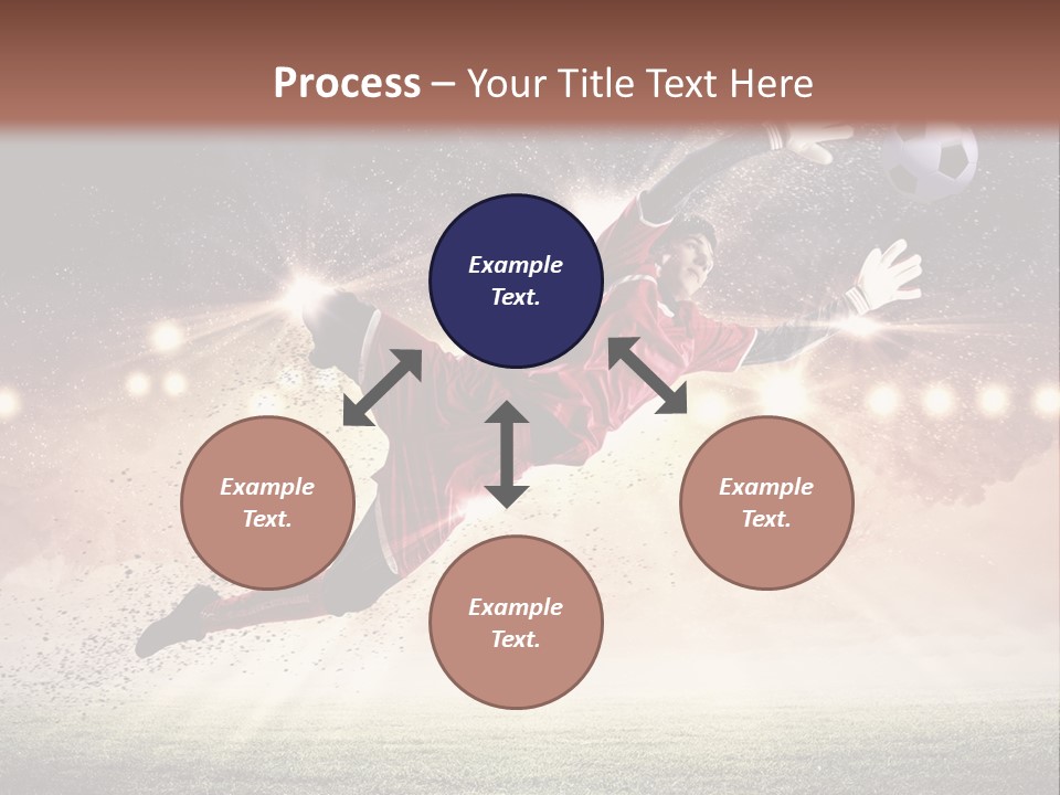 Soccer Sports Keeper PowerPoint Template
