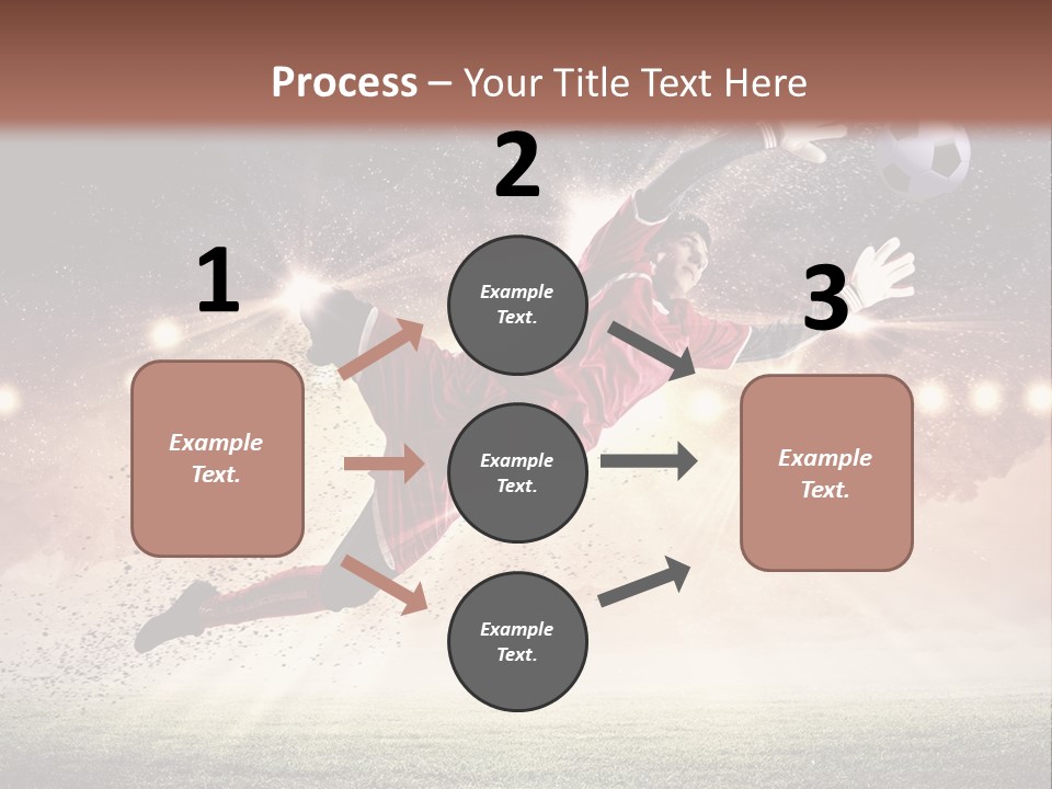 Soccer Sports Keeper PowerPoint Template