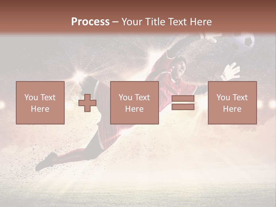 Soccer Sports Keeper PowerPoint Template