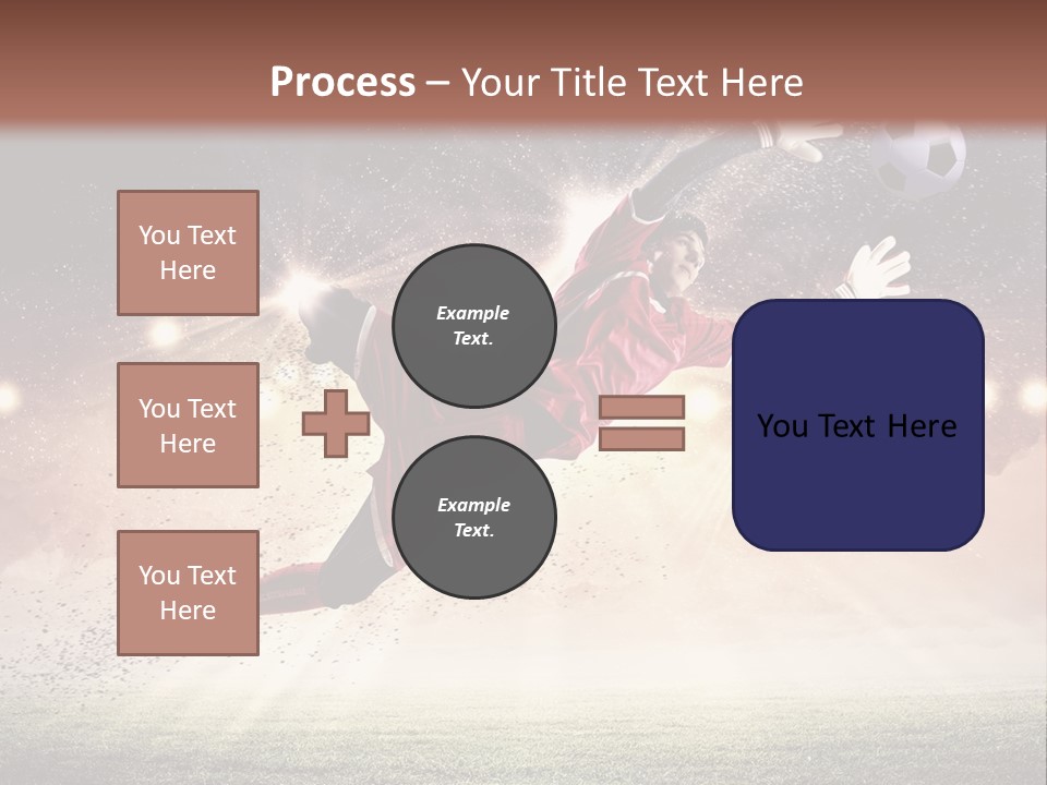 Soccer Sports Keeper PowerPoint Template
