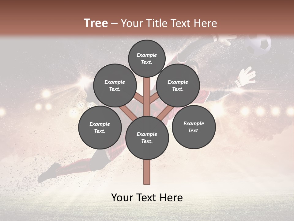 Soccer Sports Keeper PowerPoint Template