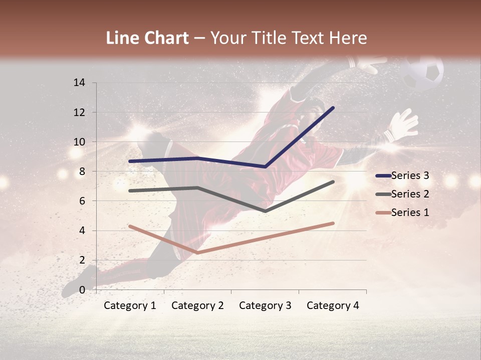 Soccer Sports Keeper PowerPoint Template