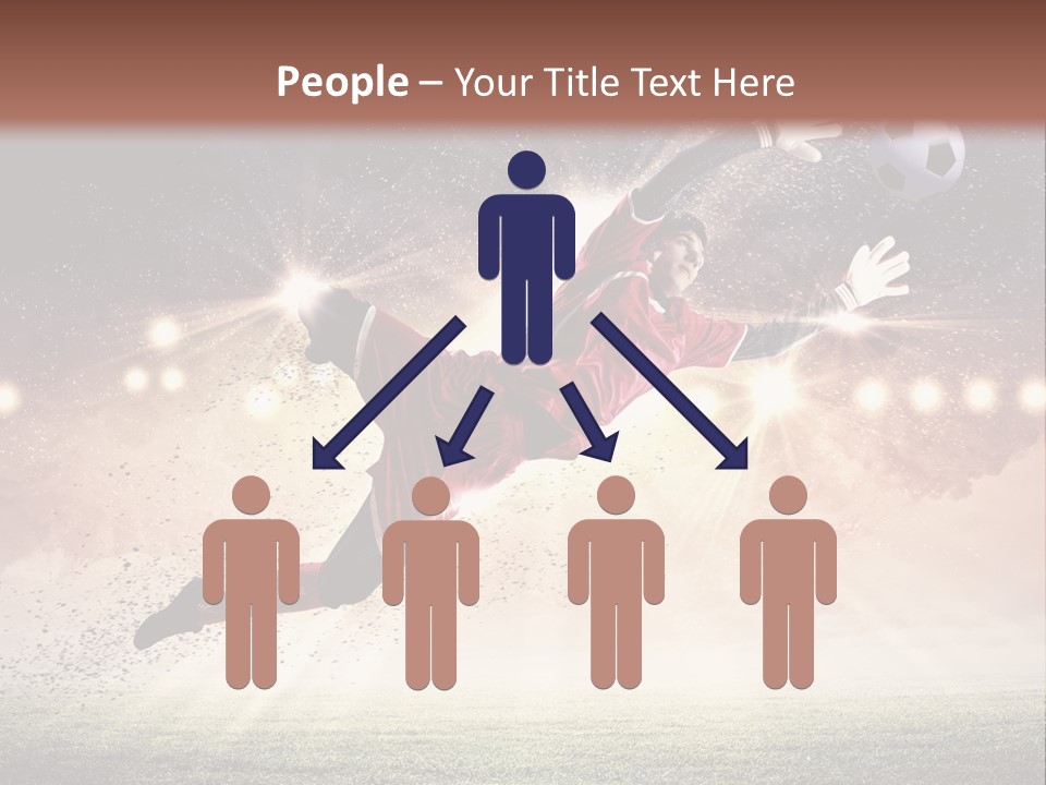 Soccer Sports Keeper PowerPoint Template