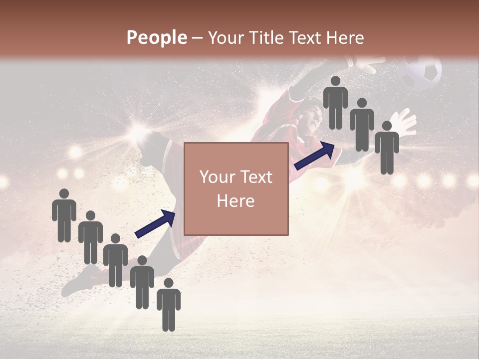 Soccer Sports Keeper PowerPoint Template