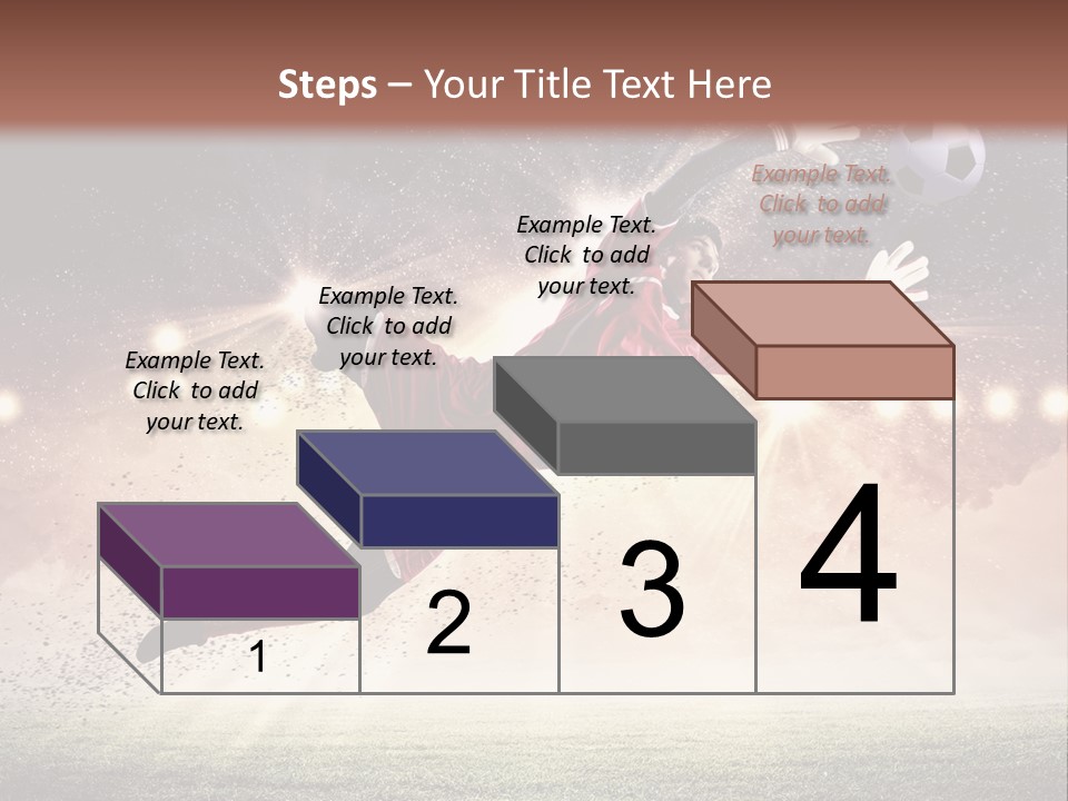 Soccer Sports Keeper PowerPoint Template