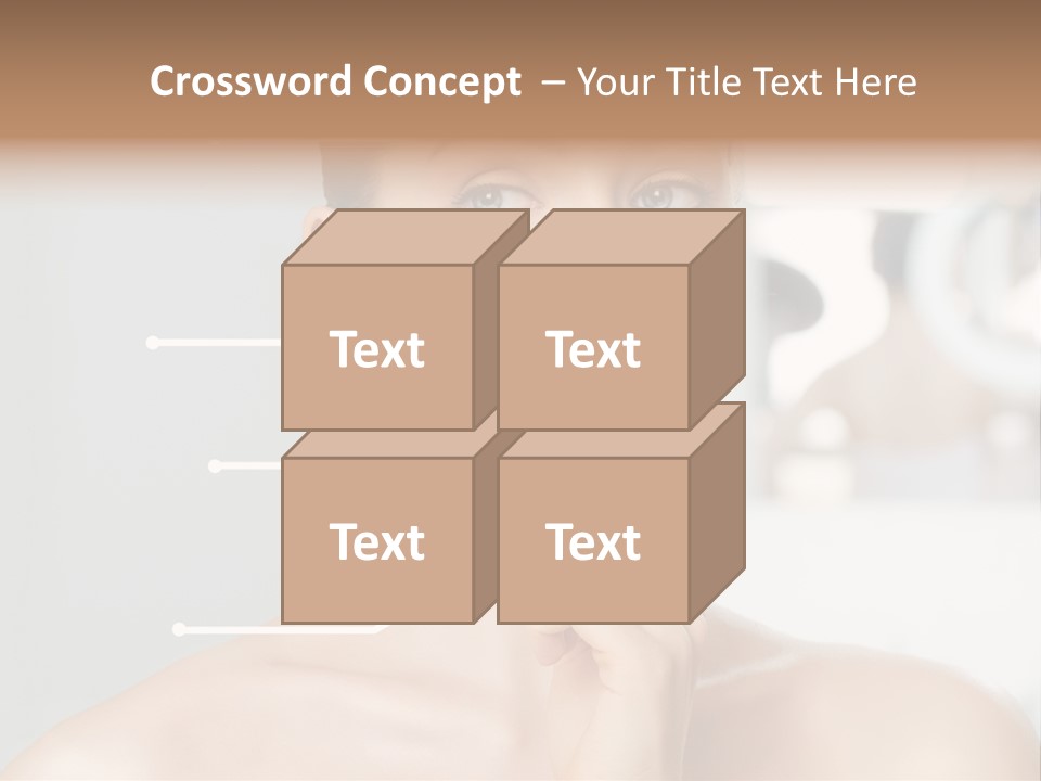 Skin People Head PowerPoint Template