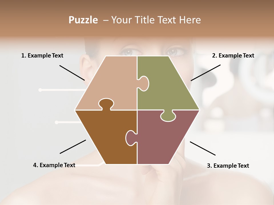 Skin People Head PowerPoint Template