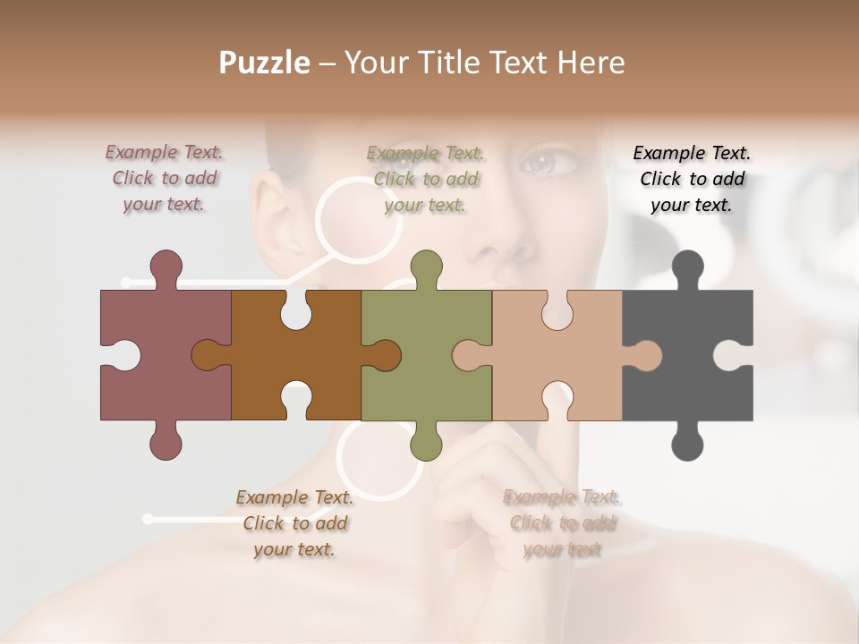 Skin People Head PowerPoint Template