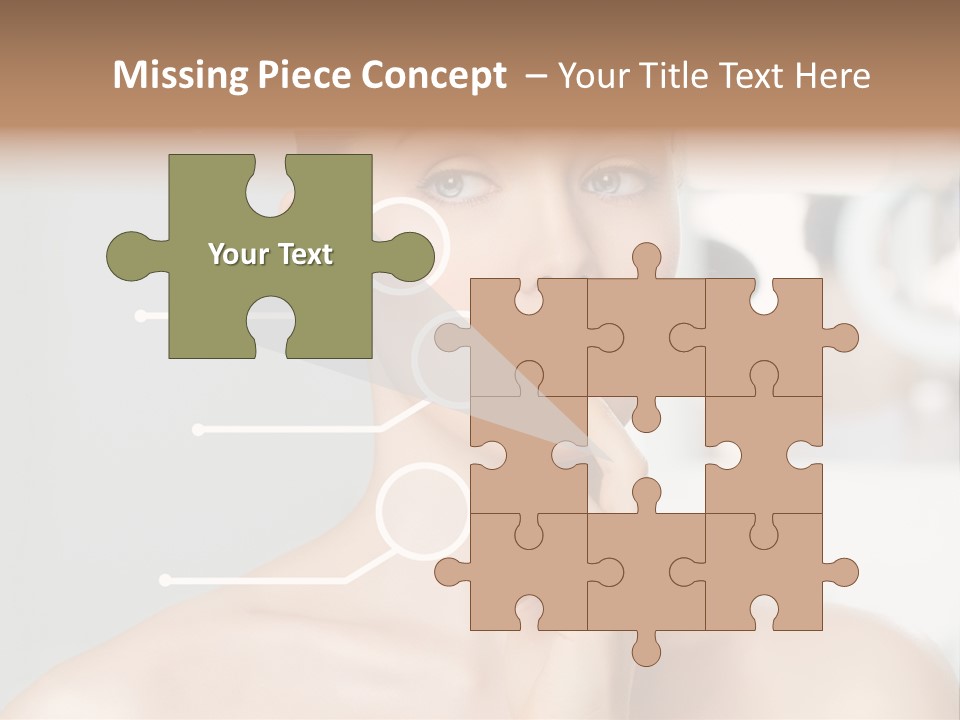 Skin People Head PowerPoint Template