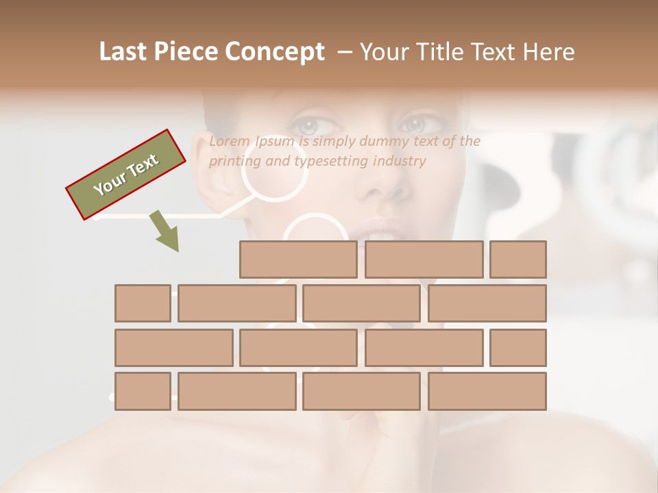 Skin People Head PowerPoint Template