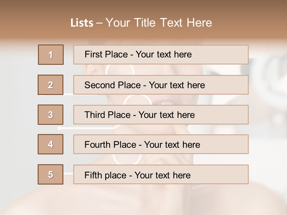 Skin People Head PowerPoint Template