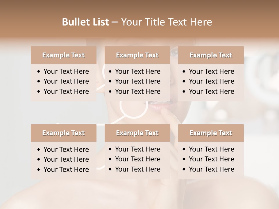 Skin People Head PowerPoint Template