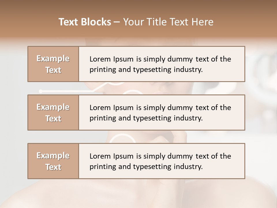 Skin People Head PowerPoint Template