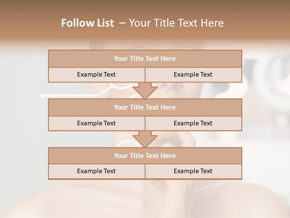 Skin People Head PowerPoint Template