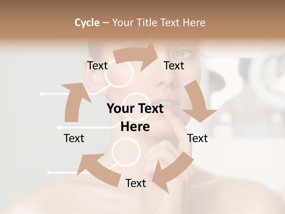 Skin People Head PowerPoint Template