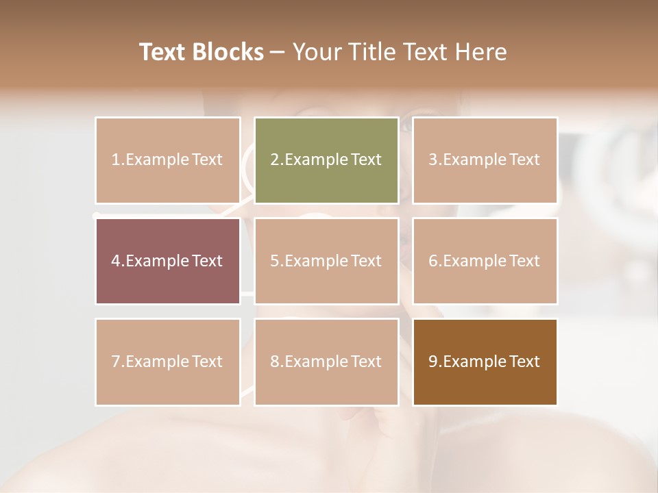 Skin People Head PowerPoint Template