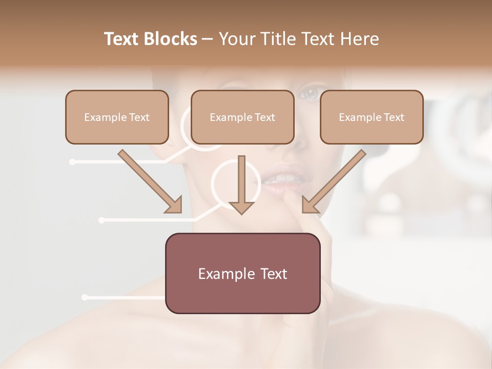 Skin People Head PowerPoint Template