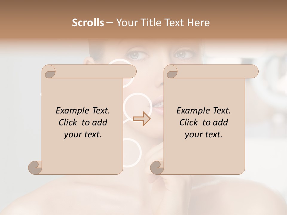 Skin People Head PowerPoint Template