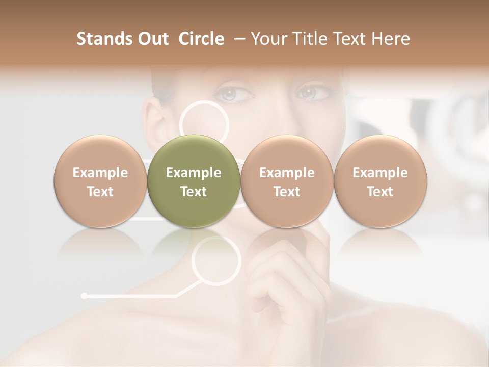 Skin People Head PowerPoint Template