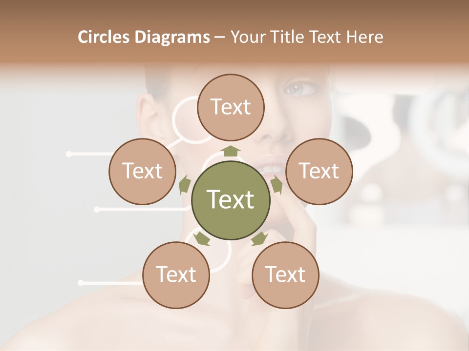 Skin People Head PowerPoint Template