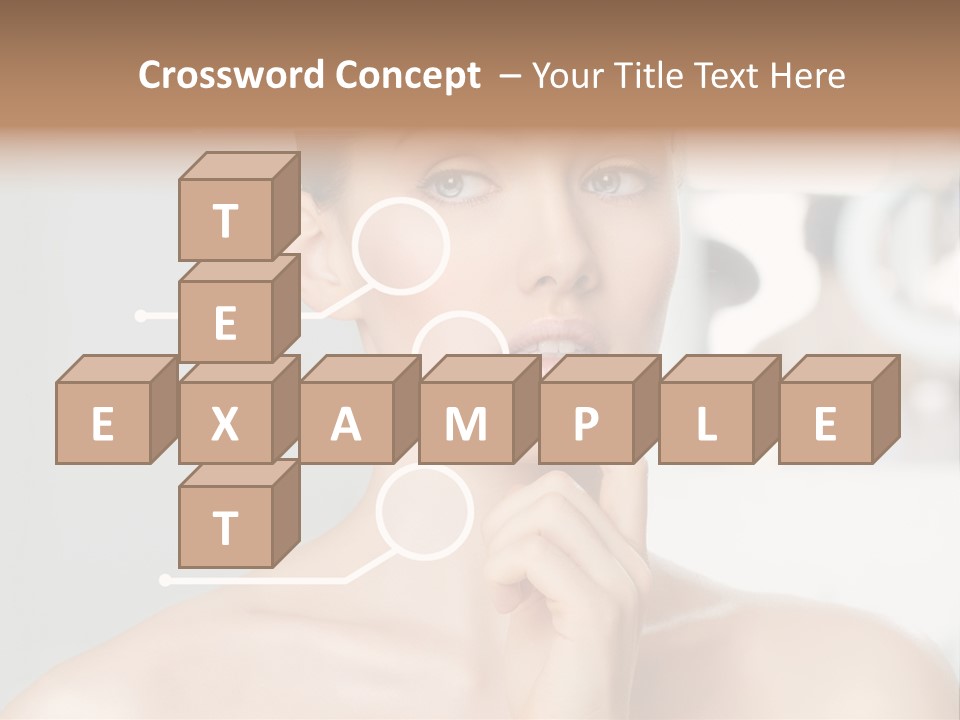 Skin People Head PowerPoint Template