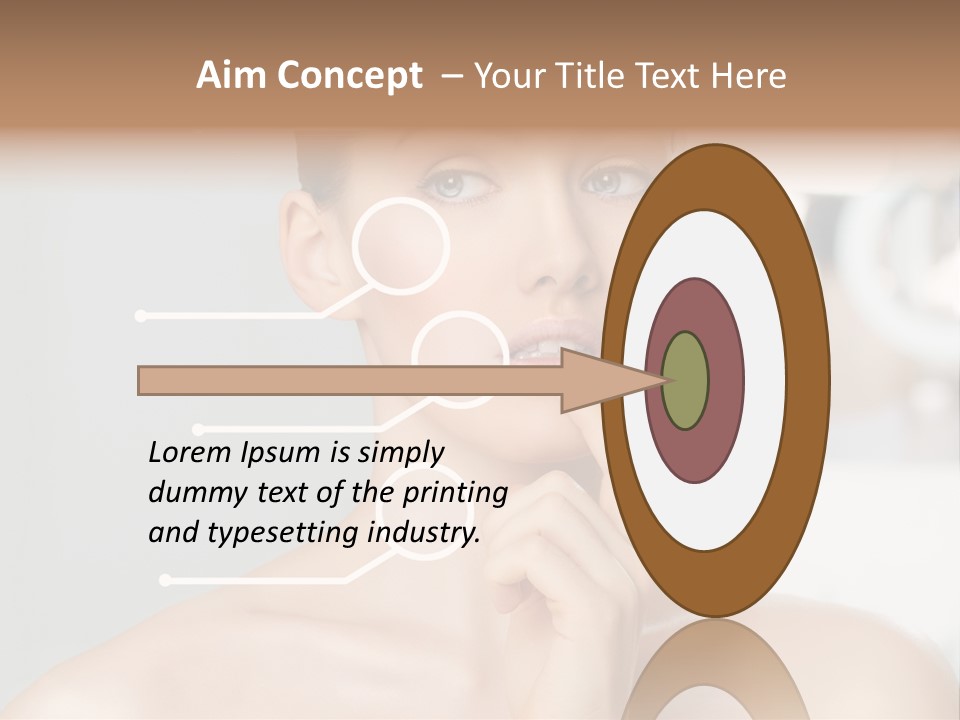 Skin People Head PowerPoint Template