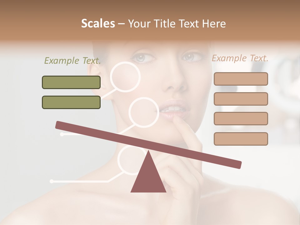 Skin People Head PowerPoint Template
