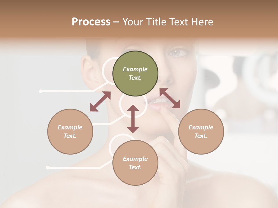 Skin People Head PowerPoint Template