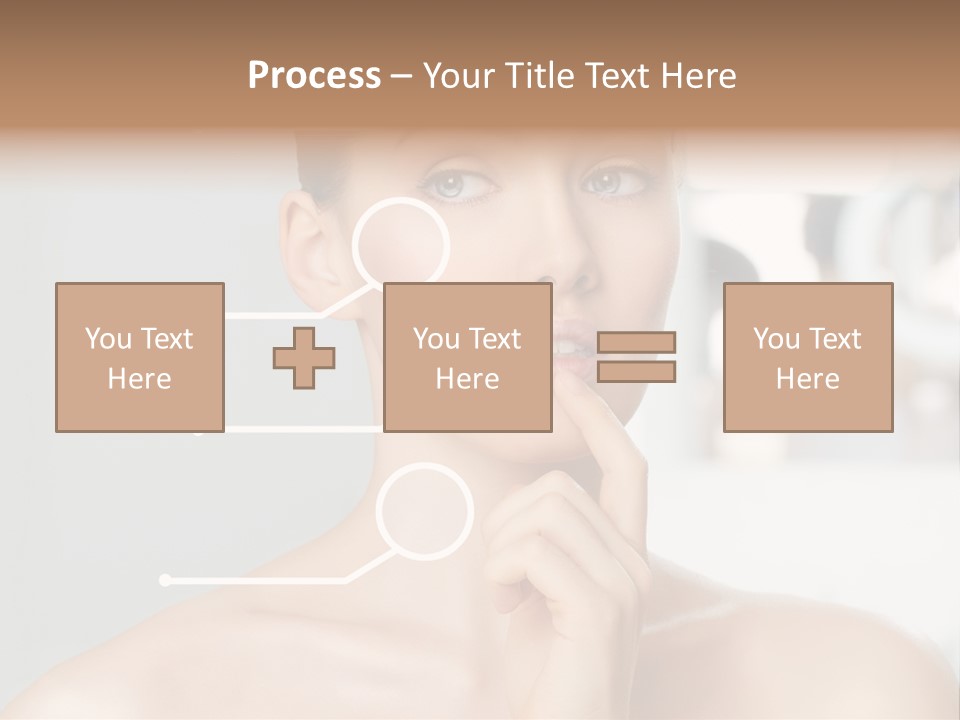Skin People Head PowerPoint Template