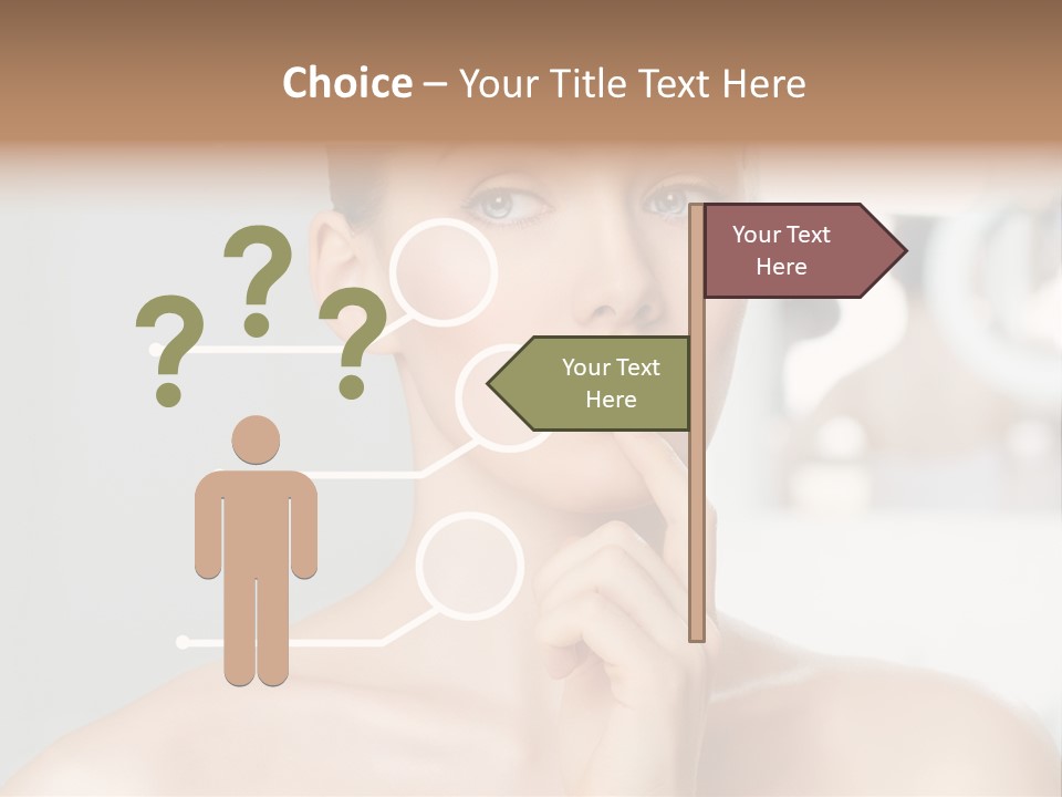 Skin People Head PowerPoint Template