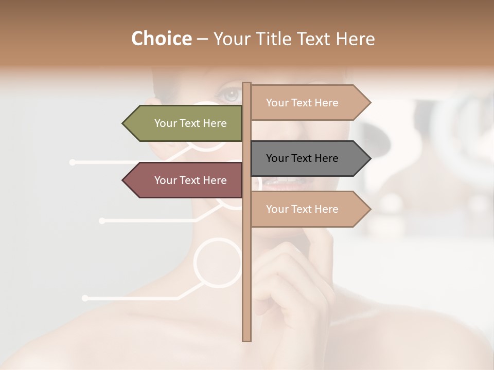 Skin People Head PowerPoint Template