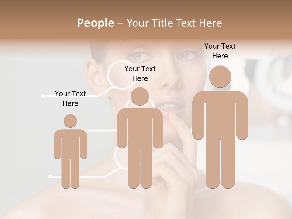 Skin People Head PowerPoint Template