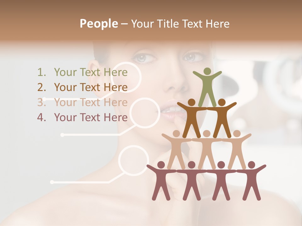 Skin People Head PowerPoint Template