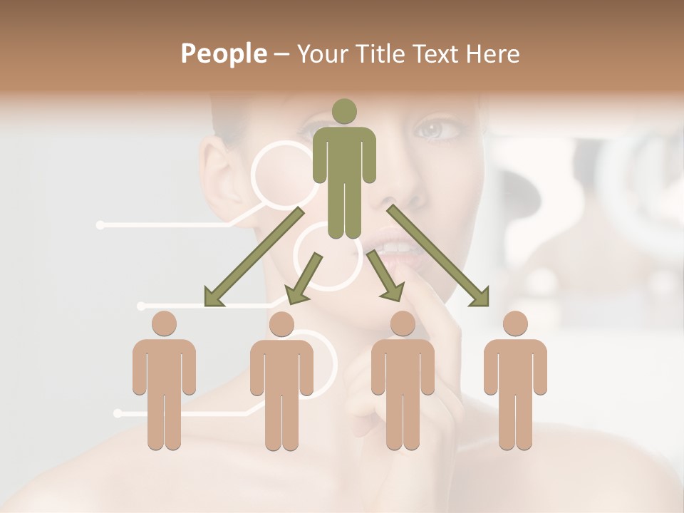 Skin People Head PowerPoint Template