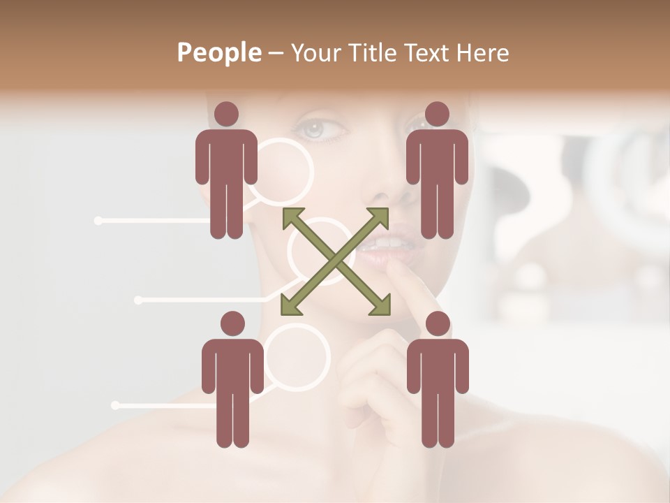 Skin People Head PowerPoint Template