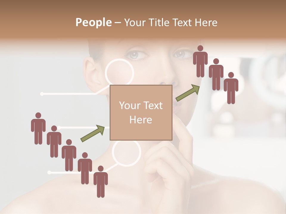 Skin People Head PowerPoint Template