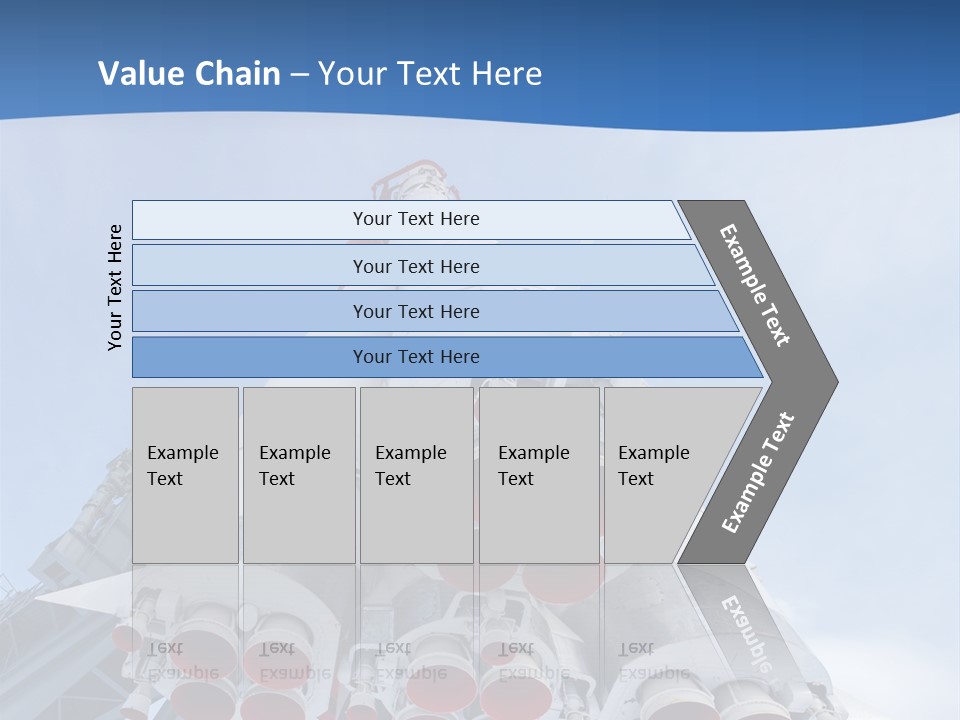Ship Orbiter Breakthrough PowerPoint Template