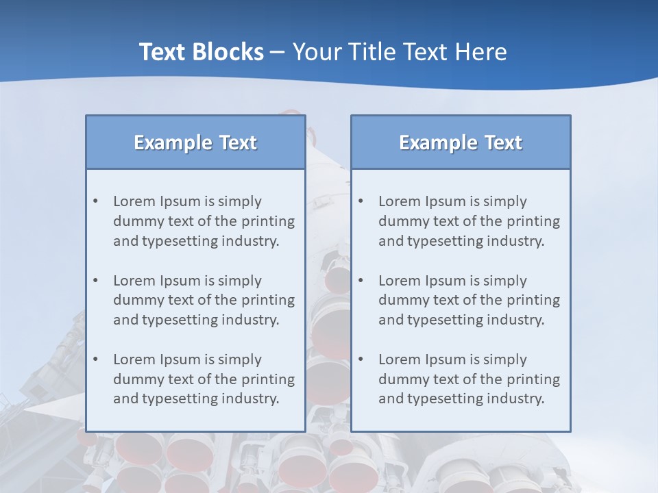 Ship Orbiter Breakthrough PowerPoint Template