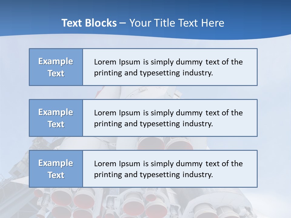 Ship Orbiter Breakthrough PowerPoint Template
