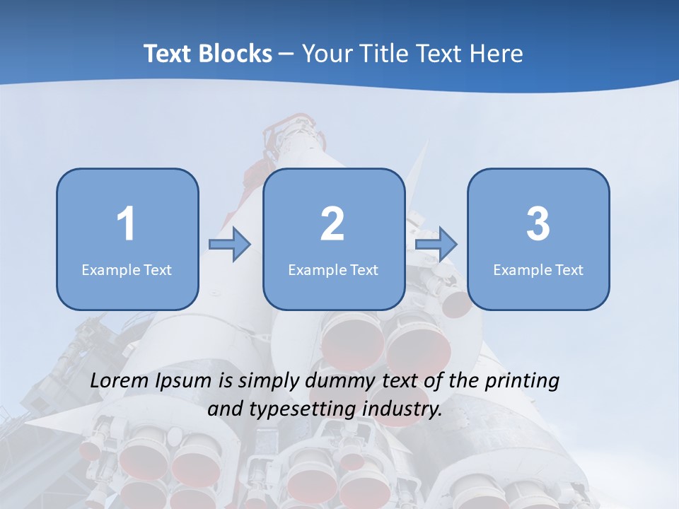 Ship Orbiter Breakthrough PowerPoint Template