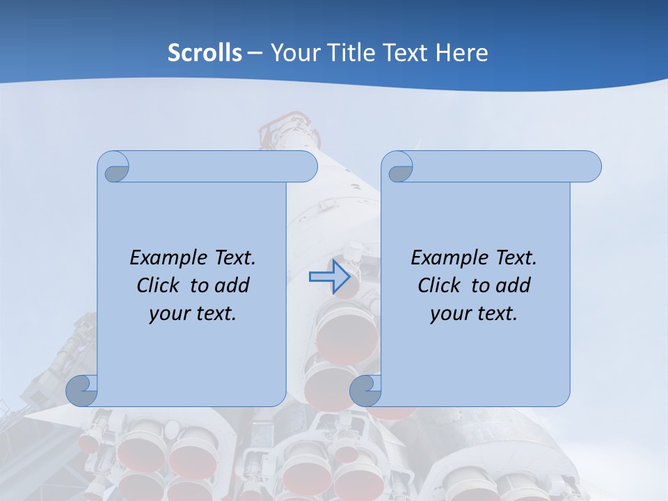 Ship Orbiter Breakthrough PowerPoint Template